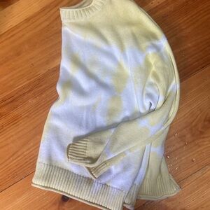 super cute and comfy yellow sweater!